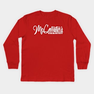 McCallisters Home Security Kids Long Sleeve T-Shirt